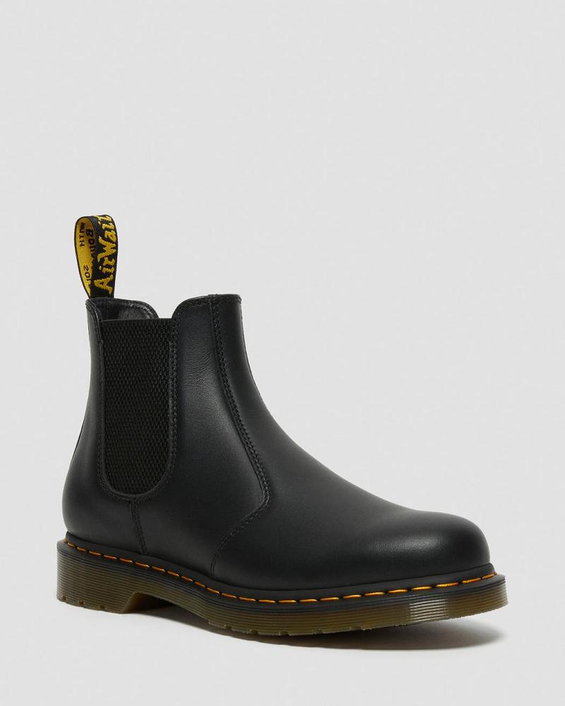 Dr Martens 2976 Nappa Læder Ankelstøvler Herre Sort | DK 422UZG